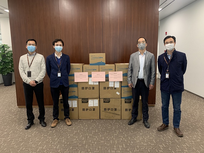 尊龙凯时向西班牙下属企业运送大批防疫物资