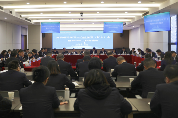 聚焦问题研对策，务虚求实谋发展 尊龙集团官网集团等三家公司召开党委理论进建中心组进建扩大会暨2025年工作务虚会