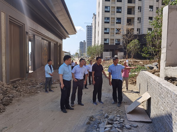 赵光祥一行到定远项目公司调研领导工作