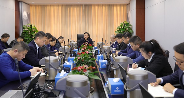 王思军主持召开省康养公司等三家公司沉点工作推动会